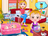 play Baby Hazel Royal Bath