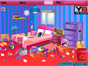 play Cute Dora Bedroom Cleanup