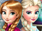 play Frozen Fashion Rival Kissing