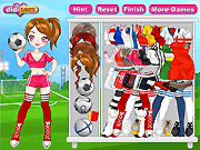 play Football Baby Dressup