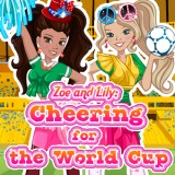 play Zoe And Lily: Cheering For The World Cup