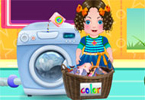 Daria Washing Clothes