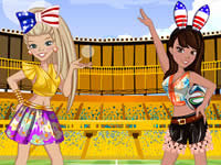 play Zoe & Lily Cheering For The World Cup