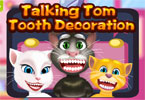 play Talking Tom Tooth Decoration