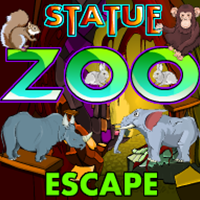 play Ena Statue Zoo Escape