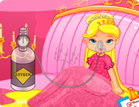 play Baby Rapunzel Flu Care