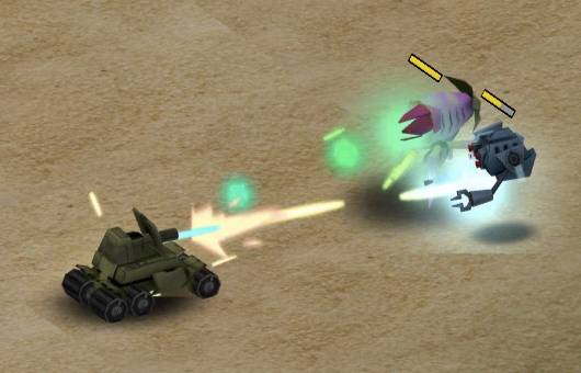 play Tank Vs Alien 0.3