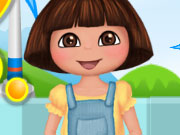 play Dora Gardener Kissing