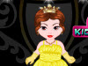 play Baby Princess Belle Bath Time