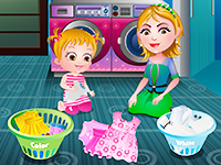 play Baby Hazel Laundry Day Kissing