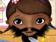 play Mcstuffin Beard Shave Kissing