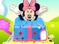 play Minnie Mouse Surprise Cake