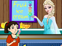 Elsa Ice Cream Shop