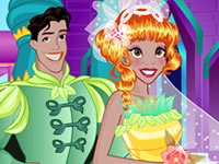 play Tiana Wedding Dress Up