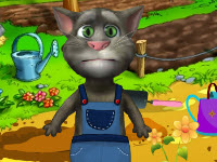 play Talking Tom Gardener