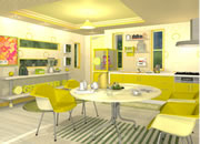 play Fruit Kitchens 09:Grapefruit Yellow