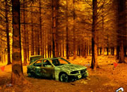 play Abandoned Car Red