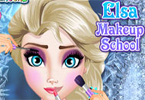 play Elsa Makeup School