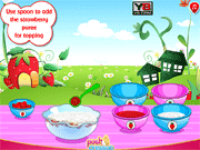 play Strawberry Angel Dessert