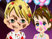 play Dirty Kids Makeover Kissing