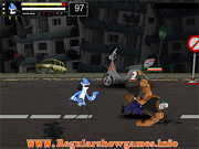 play Regular Show Street Fighter