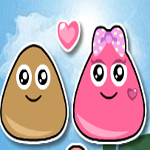 Pou Lovely Kiss 2