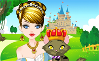 play Princess Cinderella'S Cats