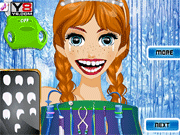 play Elsa And Ana At The Dentist