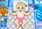 play Frozen Baby Care