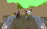 play Cowboy Vs Zombie