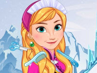 play Anna Frozen Hair Spa