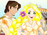 play Rapunzel Wedding Dress Up
