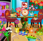 play Flowers Room Hidden Object