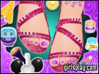 play Pink Foot Spa