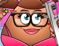 play Pou Girl Eye Doctor