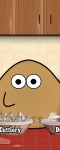 play Pou Washing The Dishes