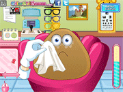 play Pou Eye Doctor