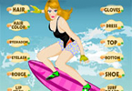 play Surfer Girl Dress Up