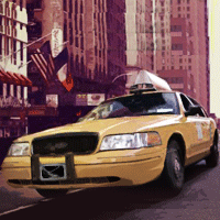 play New York Taxi License 3D