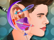 Justin Bieber Ear Infection Kissing