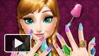 play Anna From Frozen Nails
