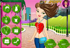 play Modeling Girl Dress Up