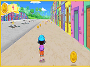 play Dora'S Great Roller Skate Adventure
