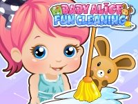 play Baby Alice Party Clean Up Kissing