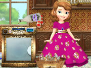 play Sofia Washing Dishes