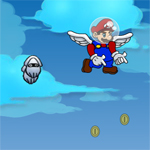 play Super Mario Sky Shooter