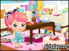 play Baby Alice Fun Cleaning