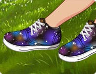 Diy Galaxy Shoes