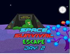 play Space Survival Escape Day 2