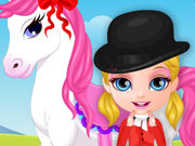 play Baby Barbie Pony